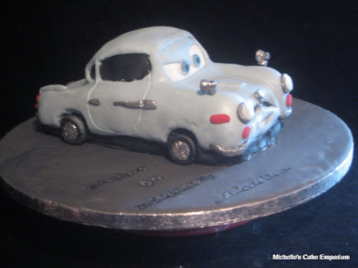 finn mcmissile birthday cake