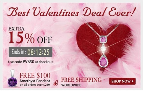 Angara Valentine's Offer