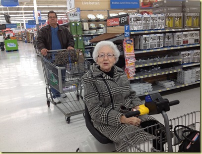 Mother at Wal Mart