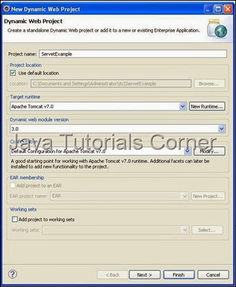 Servlet-dynamic web project Servlet-dynamic web project