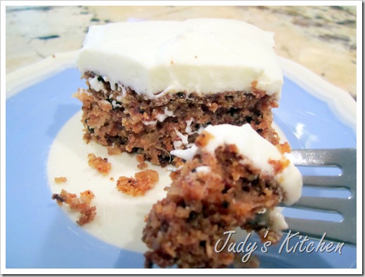 Saveur's carrot cake