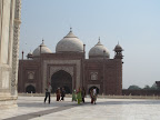 Side view from the mausoleum level