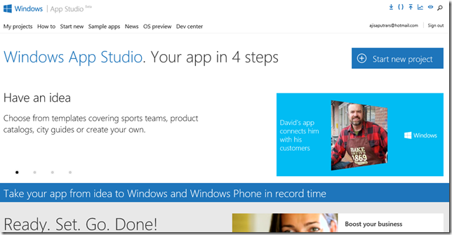 Mengisi Konten dengan Windows App Studio Mengisi Konten dengan Windows App Studio