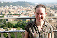 Kristy on the cupola