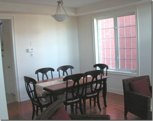 dining room before