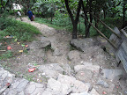 Heading off on the trail