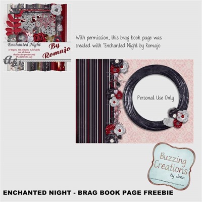 Romajo - Enchanted Night - Brag Book Page Preview
