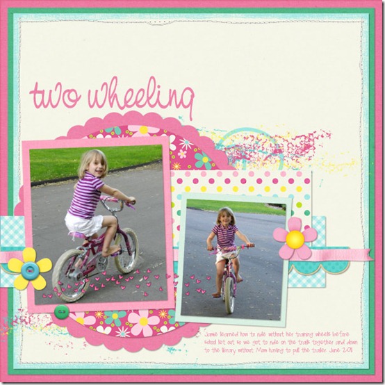 Jamie-Two-Wheeling