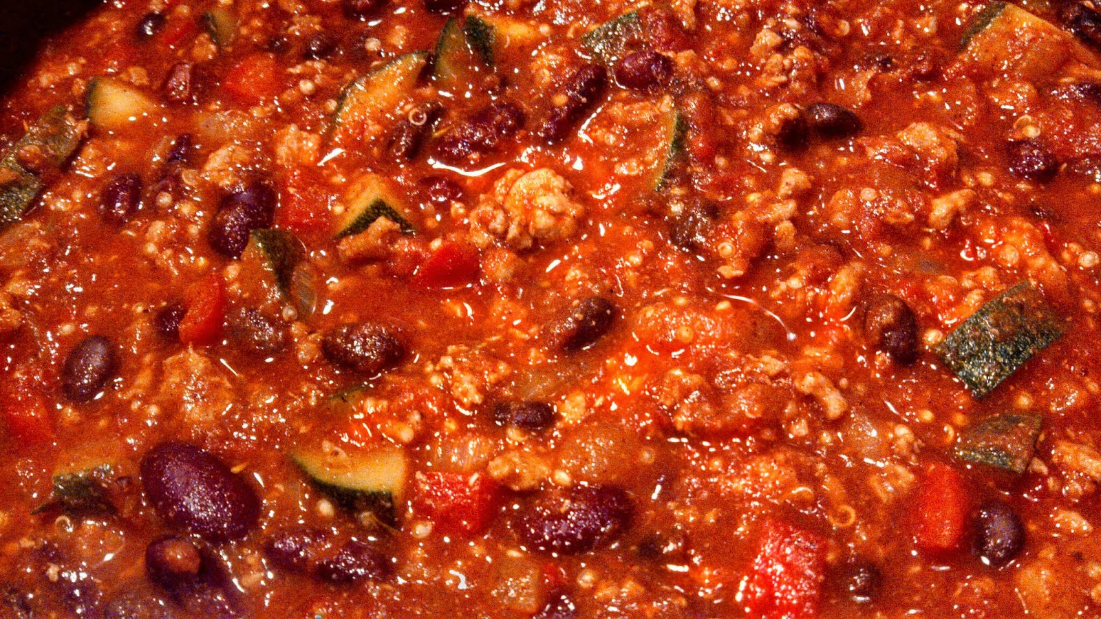 Hot Dog It's a Food Blog Turkey and Quinoa Pumpkin Chili