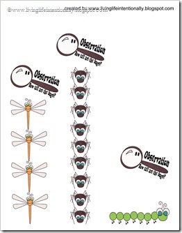 Measuring Bugs ~ Free Printable