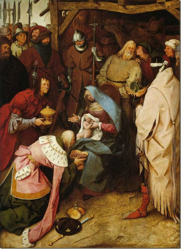 Pieter bruegel l'ancien, Adoration des mages