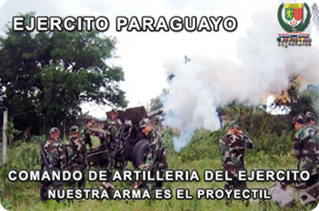 paraguay artillería
