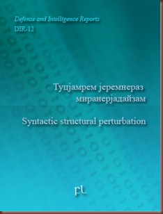 Syntactic Structural Perturbation Cover