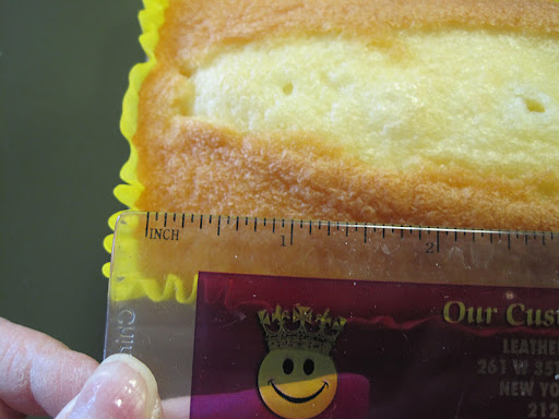 Use a ruler to make the slices 1-inch thick.