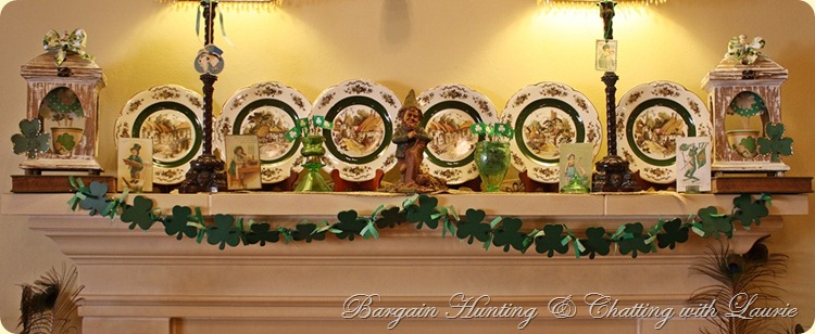 ST PATRICK DECOR mantel btr