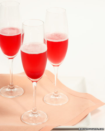 Red Currant Champagne Cocktail: This bright and cheery cocktail is just as delicious as it looks.