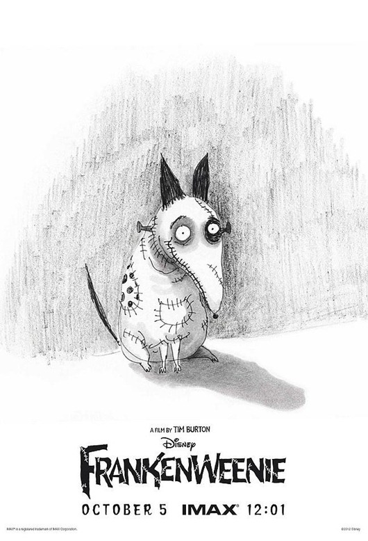 Frankenweenie - Ebcsont beforr IMAX poszter
