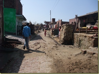 Typical village street