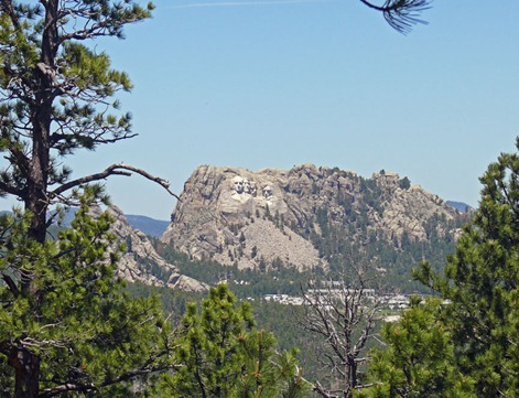 Rushmore in Distance