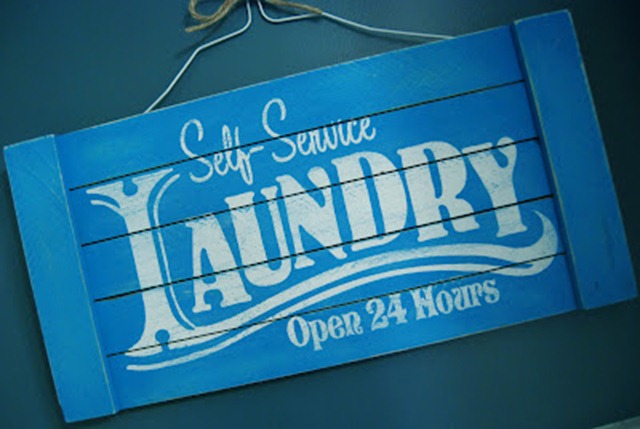 47 laundry sign