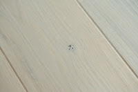 Eiken vloer, in de white wash olie