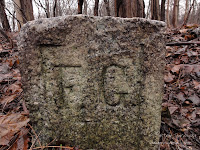 Kamień graniczny fortu 4a Kamień graniczny fortu 4a