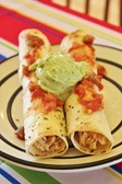 Crispy Chicken Roll Ups and Creamy Avocado Ranch