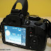 Nikon D3100 LCD screen and built-in flash activated