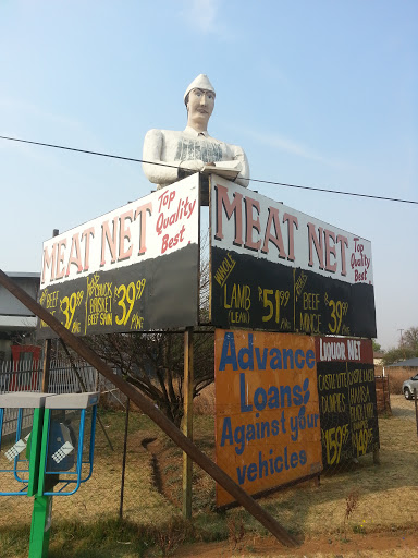 Meat Net Statue