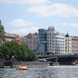 Gehry's controversial Dancing House (nicknamed Fred and Ginger)