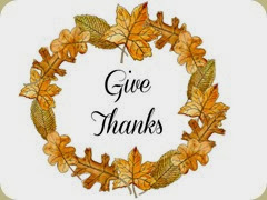 leaf wreath thanks leaf wreath thanks