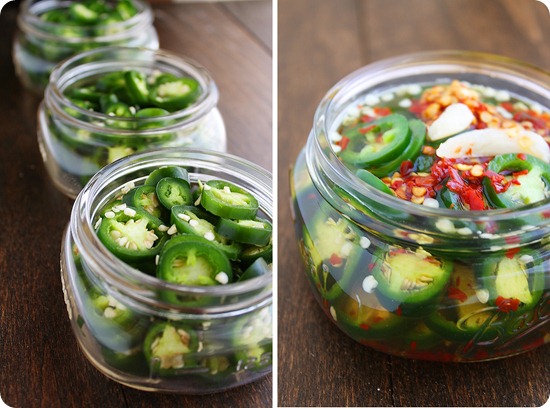 Easy Pickled Jalapeños – Try these quick & easy pickled jalapeños and use year-round on sandwiches, dips, salads and more! | thecomfortofcooking.com