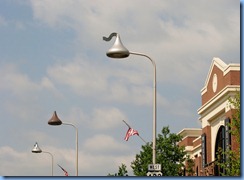 1976 Pennsylvania - Hershey, PA - Hershey Kiss street lights 1976 Pennsylvania - Hershey, PA - Hershey Kiss street lights
