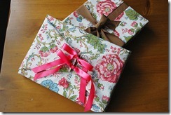 fabric wrapping paper
