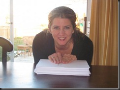 Denise_with_her_first_novel