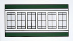 porch, 1999, acrylic on canvas, 21 x 36 in.