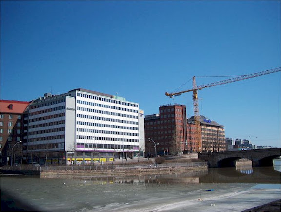 East of Pitkäsilta in Helsinki