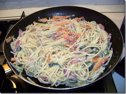 spaghetti colorati dell'orto ricetta (5)