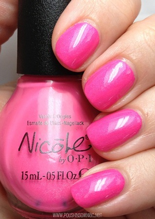 Nicole by OPI Still Into Pink 4