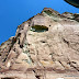 Dino footprints from underneath, on the ledge, pretty cool!