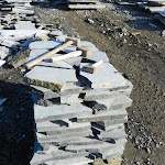 Broken stones (slabs waste)