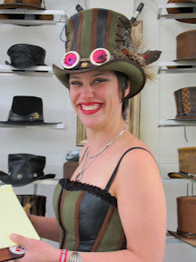 Steampunk Hats at the 2011 MakerFaire