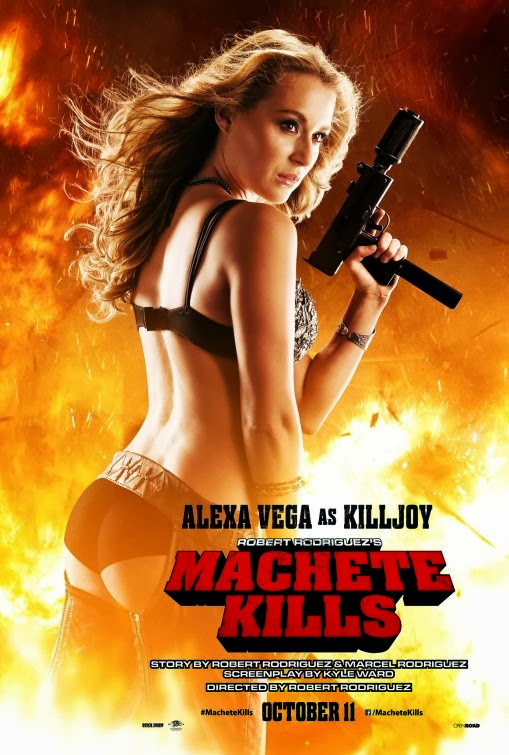 Alexa Vega is egy Machete gyilkol poszteren 01