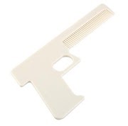 white gun comb
