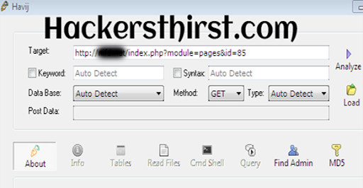 download havij sql injection tool