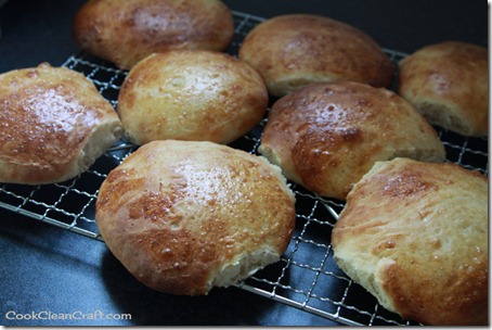 Brioche Hamburger Buns (2)