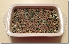 Freeze Dried Ground Beef Meatloaf with Spinach & Goat Cheese Food Storage Recipe Shelf Reliance