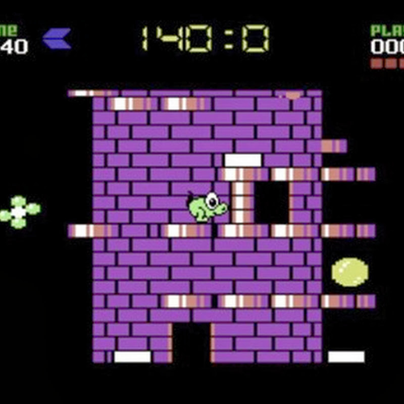 Nebulus videogioco a piattaforme, nel quale si impersona un buffo alieno verde chiamato Pogo.