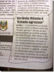 Ucrânia Rússia é “Estado agressor” - www.rsnoticias.net