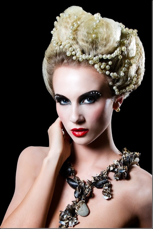 Face art Food Карла Пауэлл (Karla Powell) Face art Food Карла Пауэлл (Karla Powell) Face art,фейс-арт, визажист фотограф Photographer Рич Нинтон (Rich Hinton),Food Inspired Make-up & Hair Project,макияж и волосы различными продуктами питания,